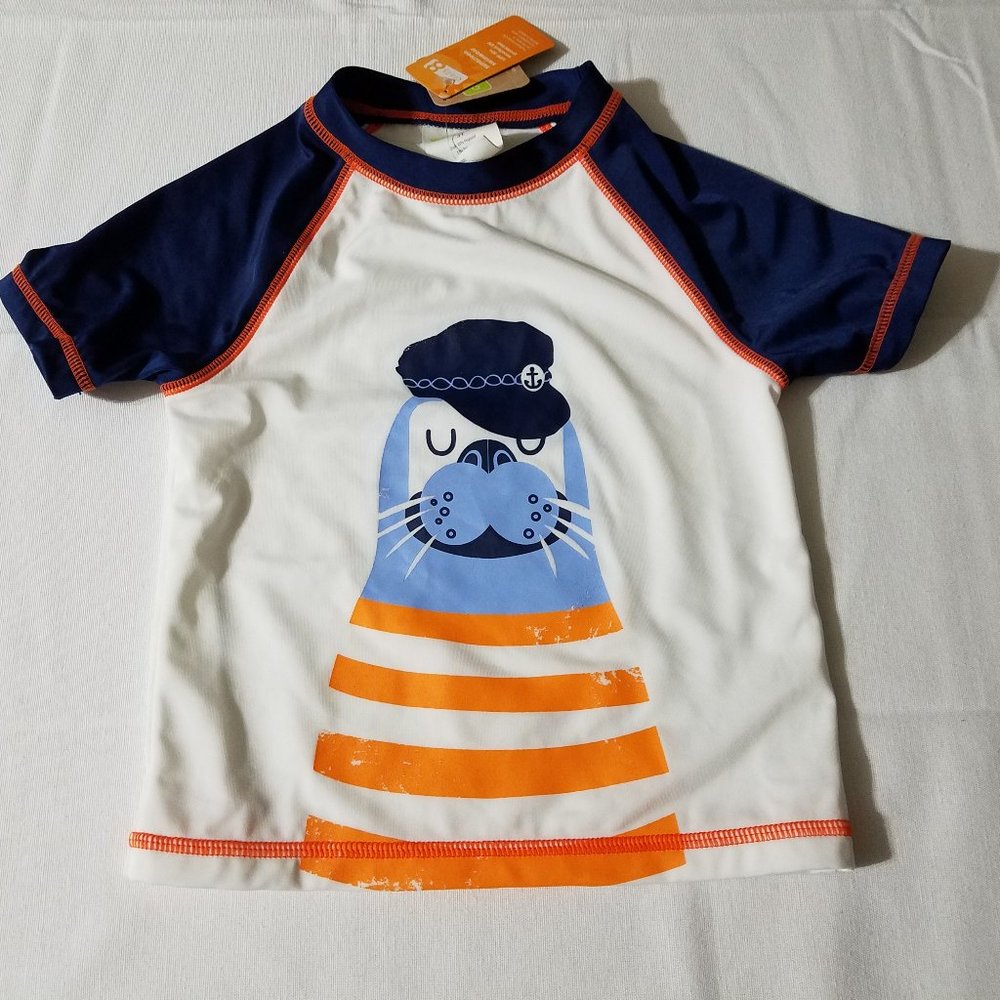 Crazy 8 3T Rash Guard NWT